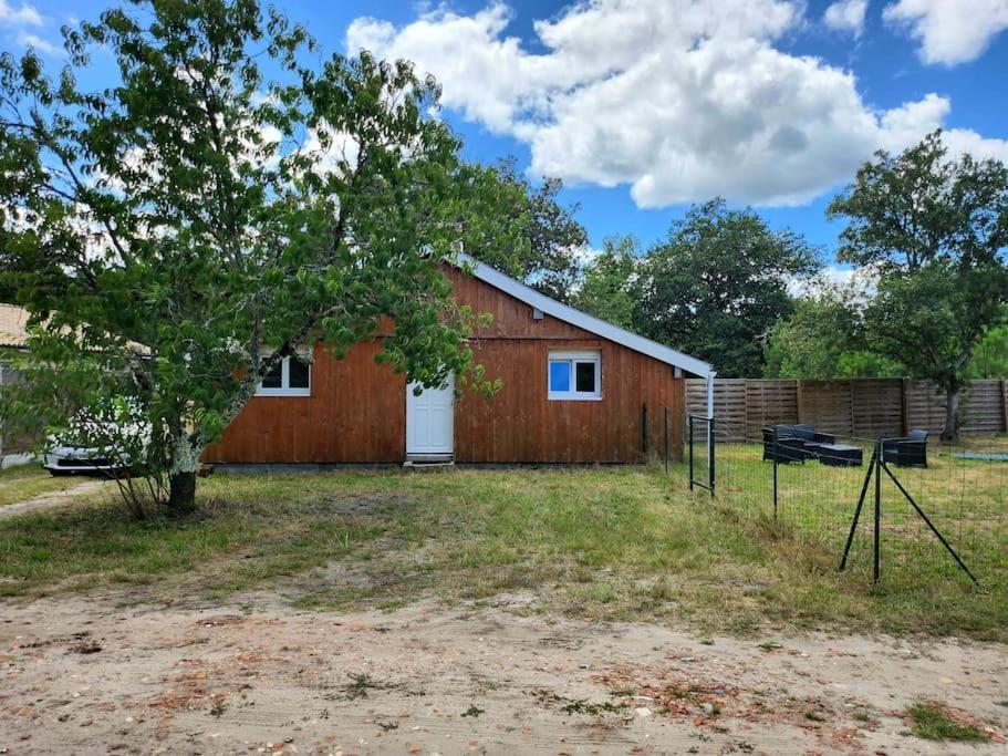 Chalet Au Coeur Des Landes Ychoux Zewnętrze zdjęcie